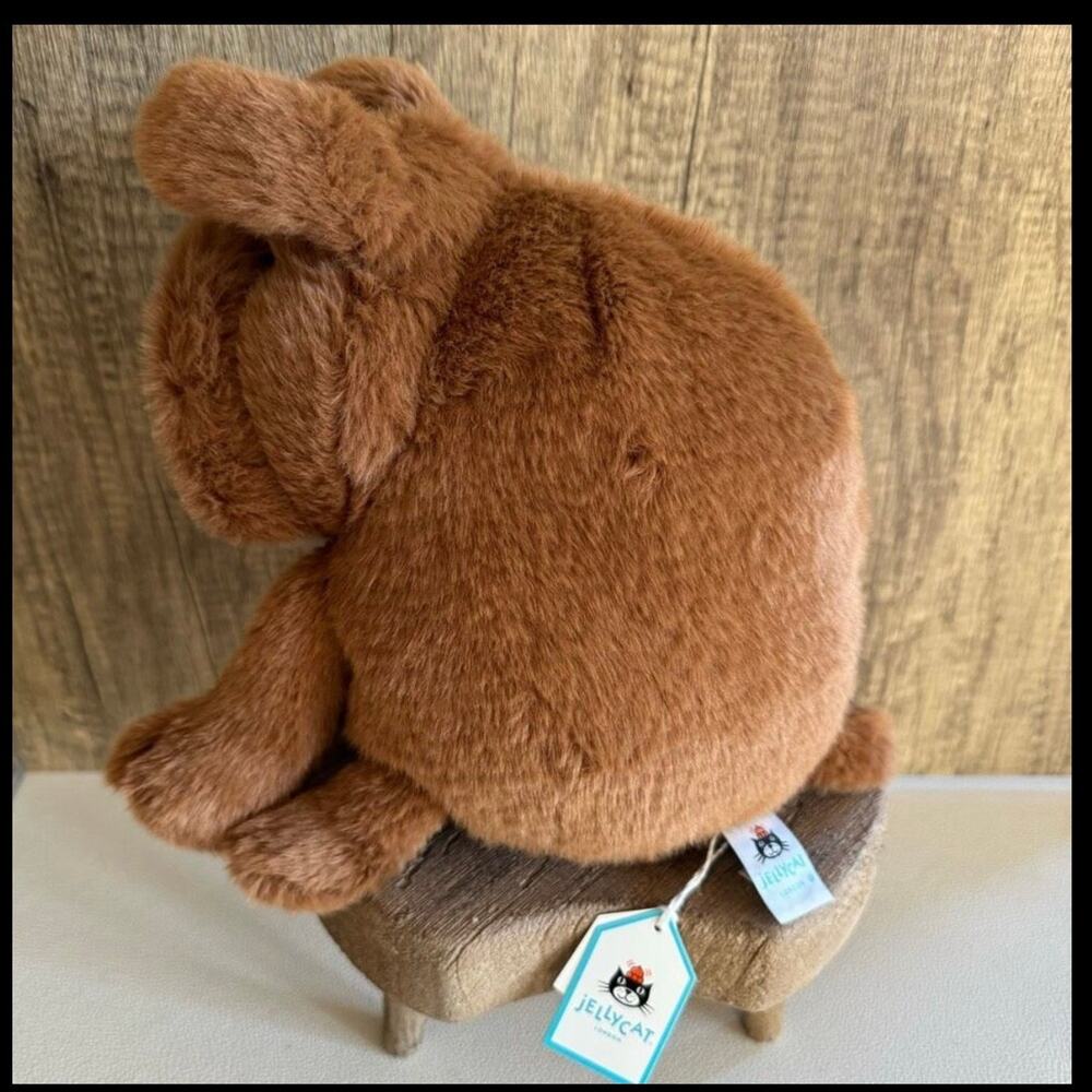 Jellycat English Bulldog Gift for Dog Lover NEW Derreck Dog Authentic Jellycat - Picture 5 of 9
